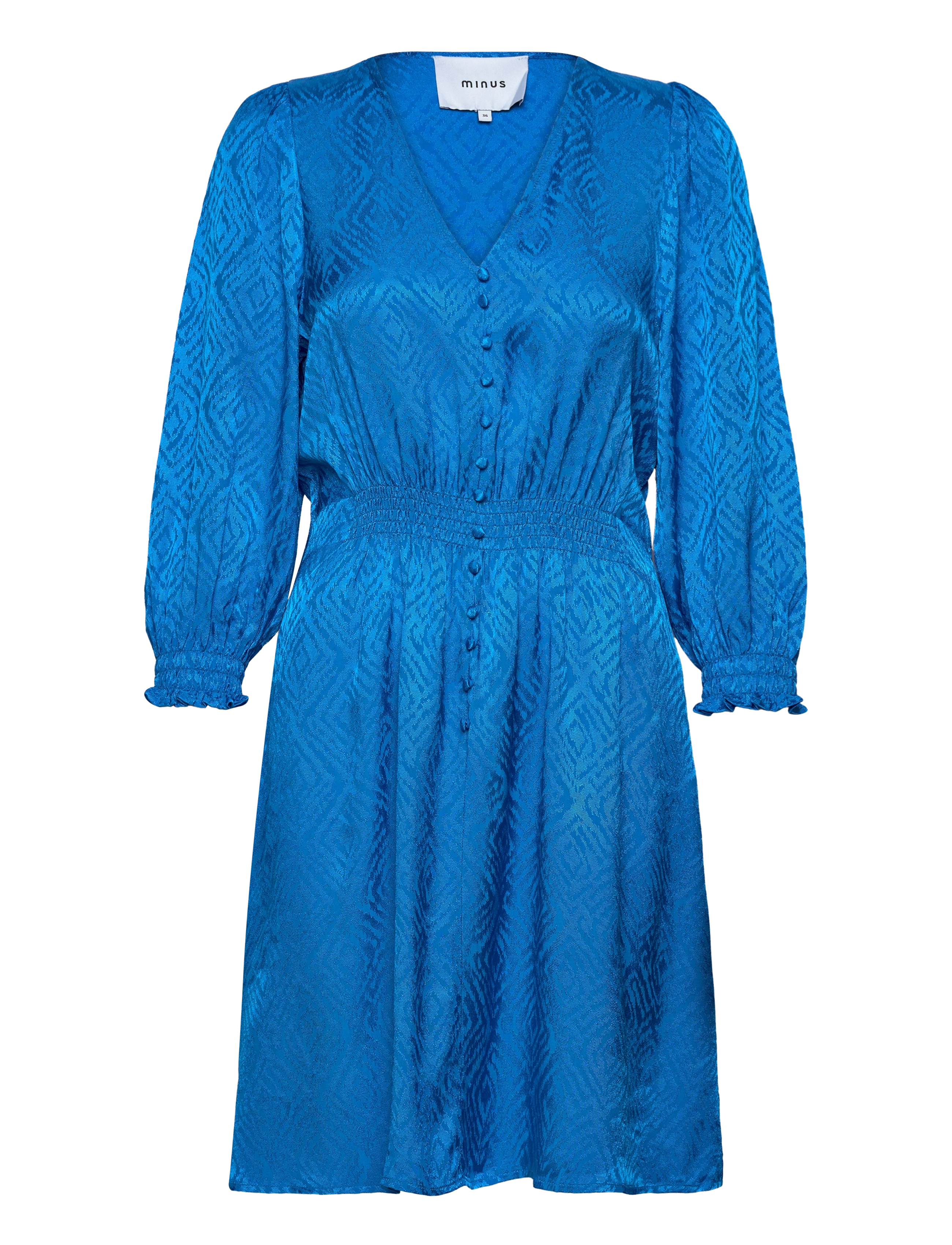 MINUS Lucia Kort Kjole Blau - 34 - Damen