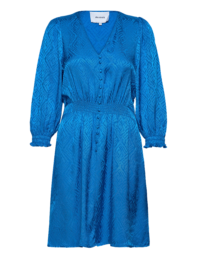 Minus - Lucia Kort Kjole - festkjoler - ocean blue - 1