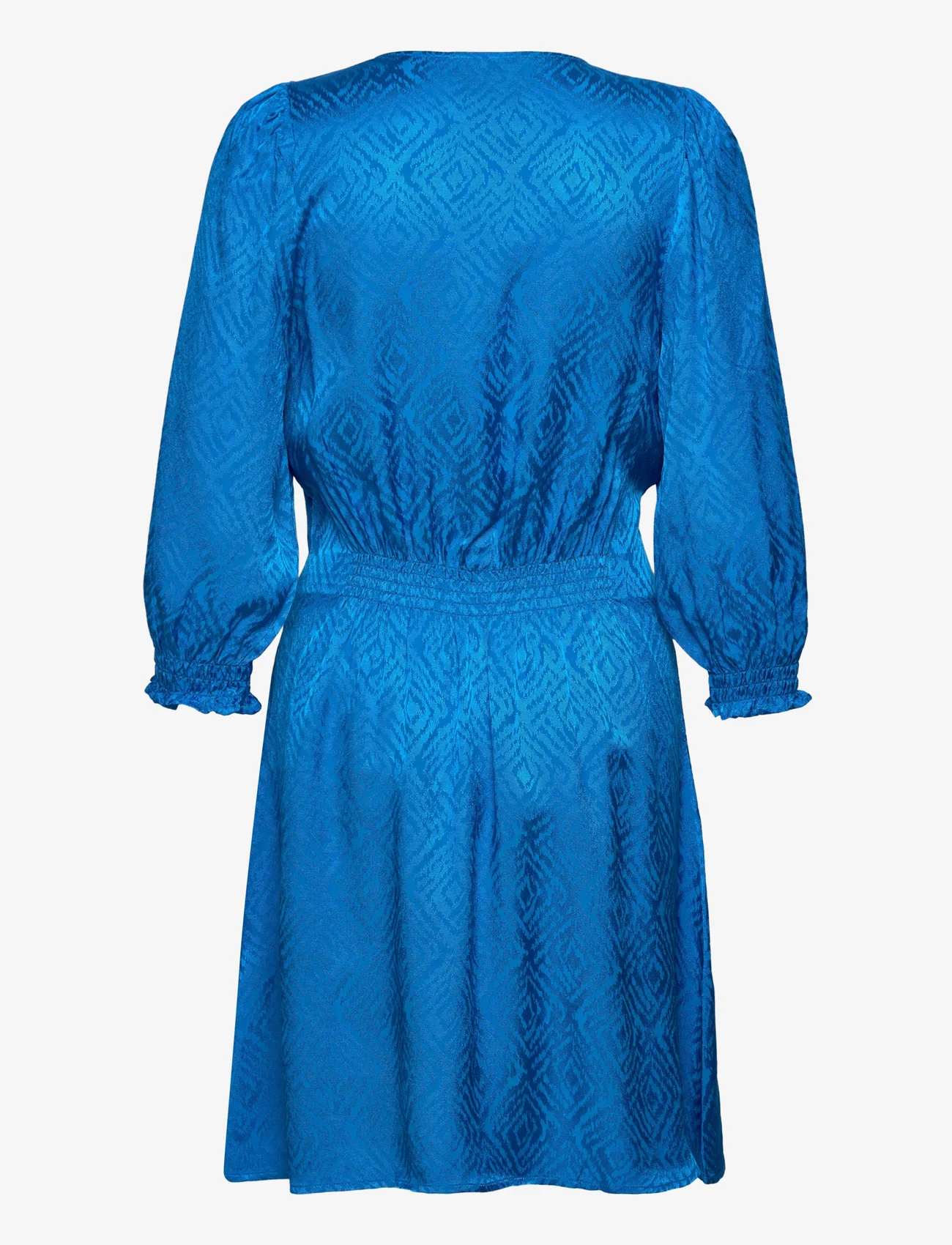 Minus - Lucia Kort Kjole - festklær til outlet-priser - ocean blue - 1