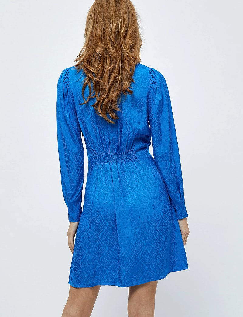 Minus - Lucia Kort Kjole - festkjoler - ocean blue - 3