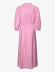 Minus - Salmia Midi Dress 1 - skjortklänningar - super pink - 2