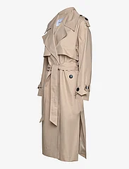 Minus - Andrea Trenchcoat - spring jackets - feather gray - 2