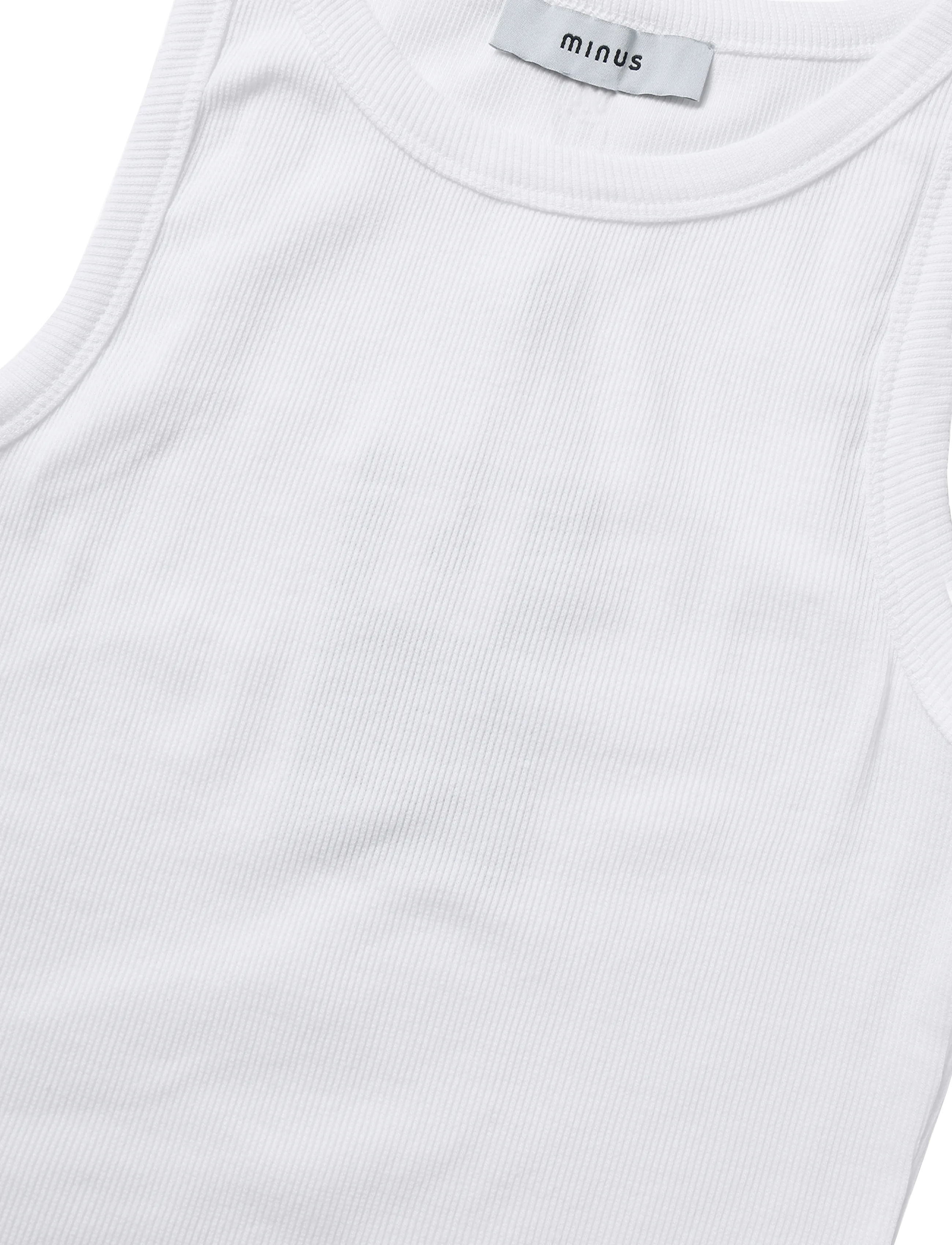 Minus - Maluna GOTS Rib Top - lowest prices - hvid - 5
