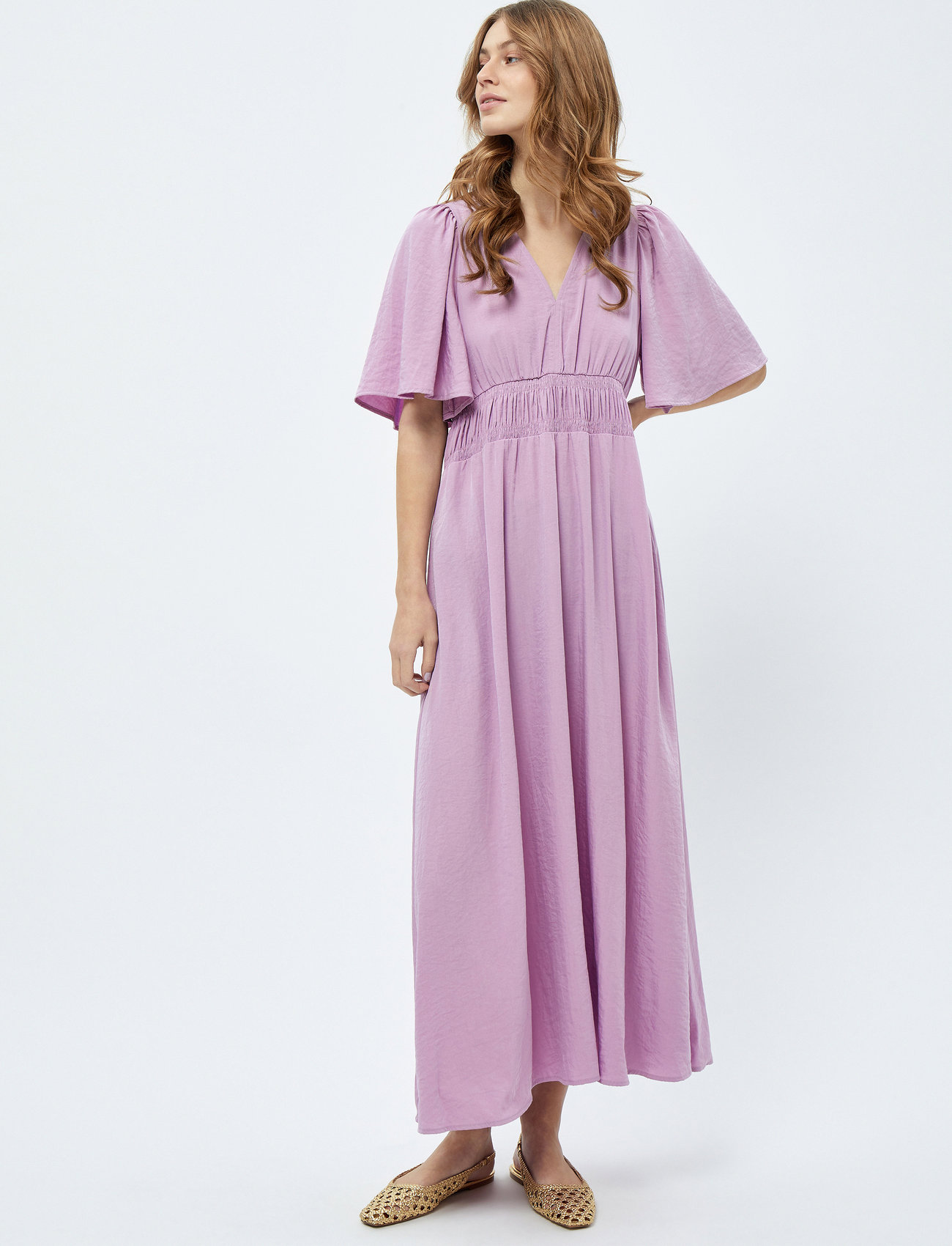 Minus - Megara Maxi Dress - sommarklänningar - lupine purple - 0