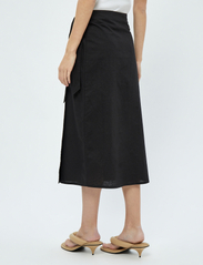 Minus - Shelba Linen Wrap Skirt 3 - sort - 3