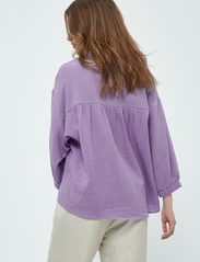 Minus - Hemma 3/4 Sleeve Blouse 1 - short-sleeved blouses - lupine purple - 3