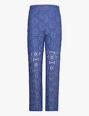 Minus - Kalina Lace Pants 2 - laia säärega püksid - regatta blue - 0