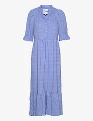 Minus - New Birgitta Dress - skjortklänningar - ice blue - 1