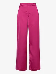 Minus - Justina Sateen Bukser - ballīšu apģērbs par outlet cenām - super pink - 0