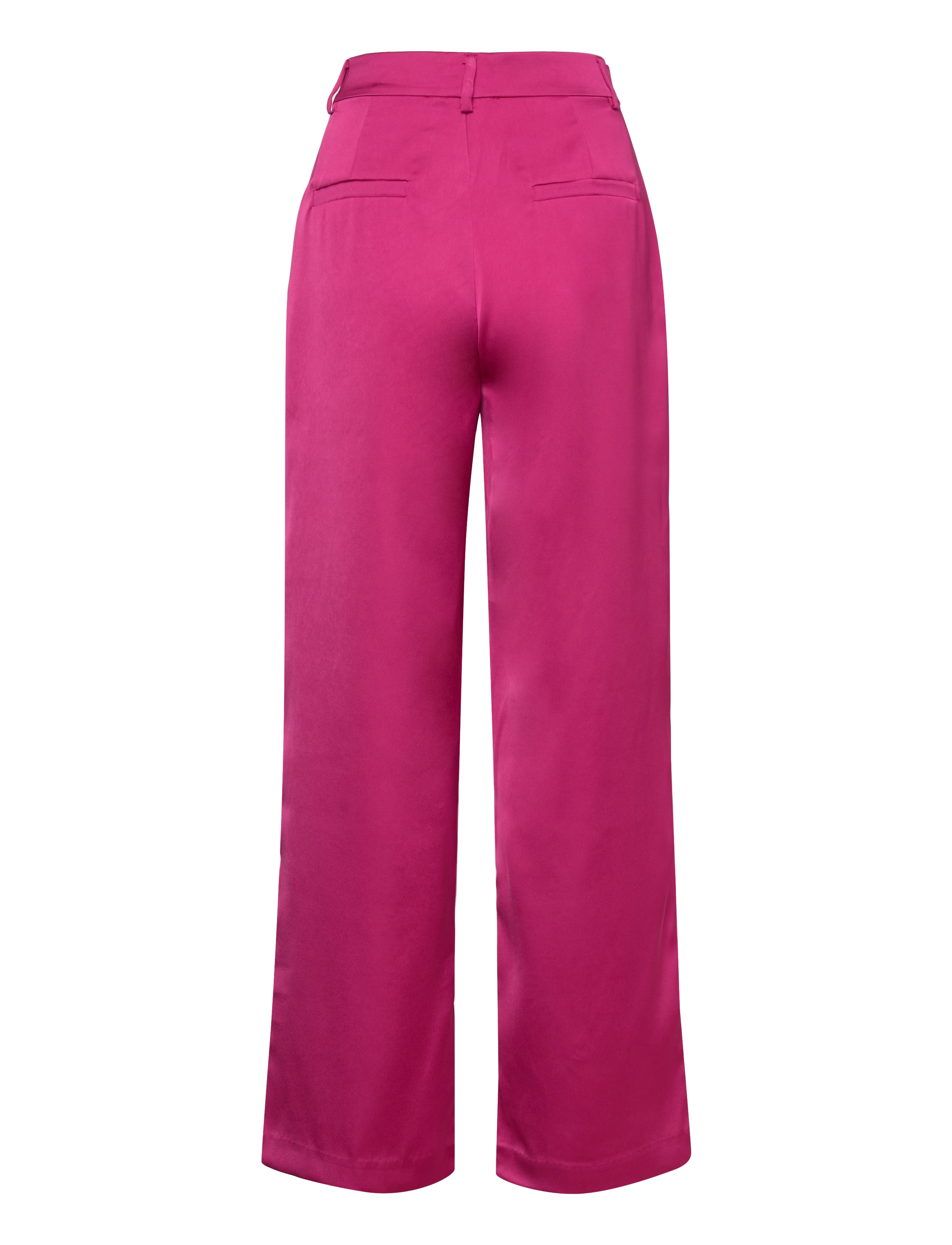Minus - Justina Sateen Bukser - super pink - 1
