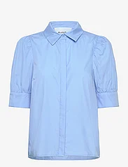 Minus - Molia Skjorte - lühikeste varrukatega särgid - blue bonnet - 0
