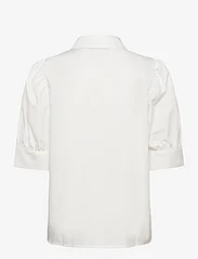 Minus - Molia Skjorte - short-sleeved shirts - cloud dancer - 1