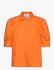 Minus - Molia Skjorte - kortermede skjorter - orange peel - 0