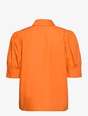 Minus - Molia Skjorte - kurzärmlige hemden - orange peel - 1