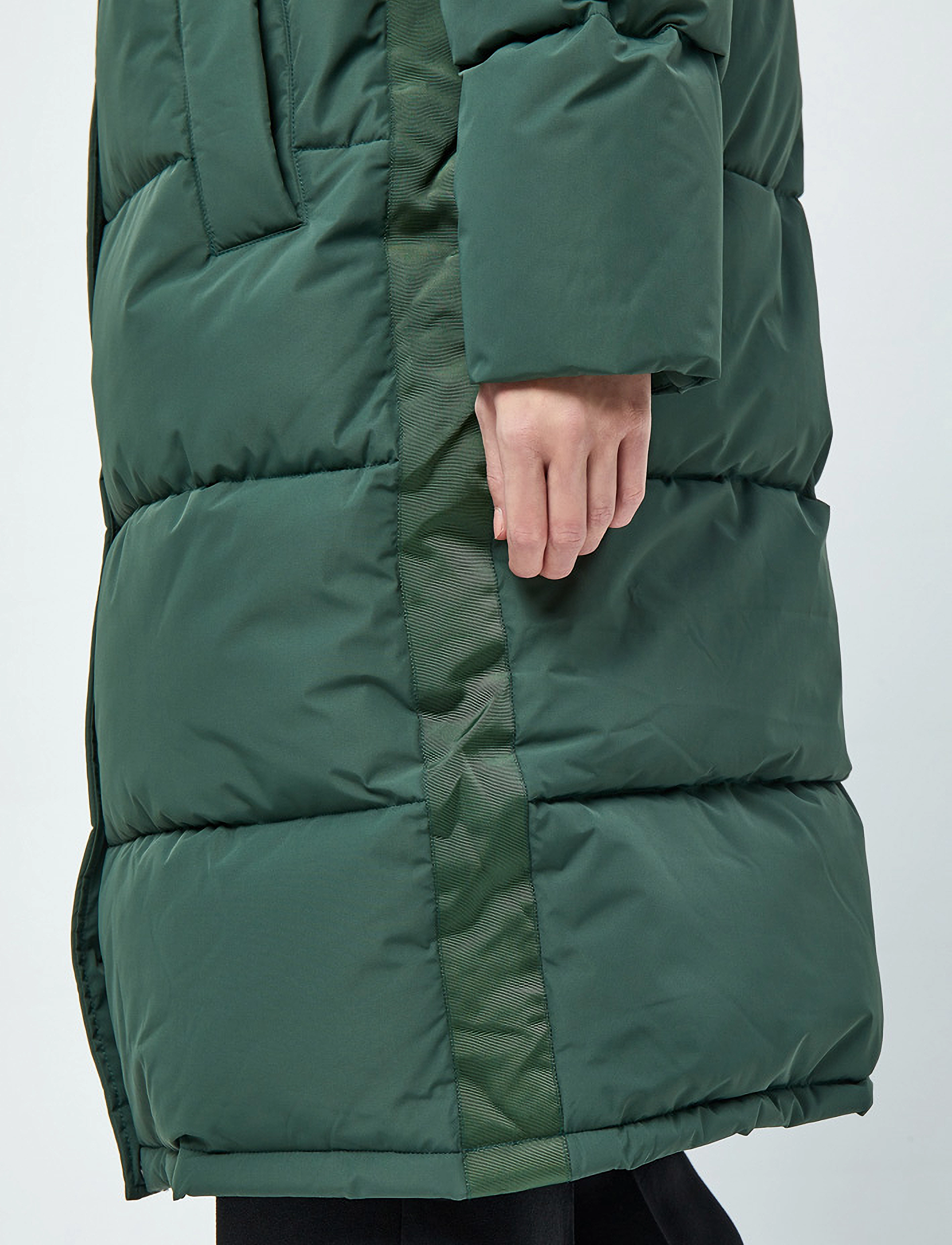 Minus - MSAva Puffer Coat - gefütterte & daunenjacken - jungle green - 3