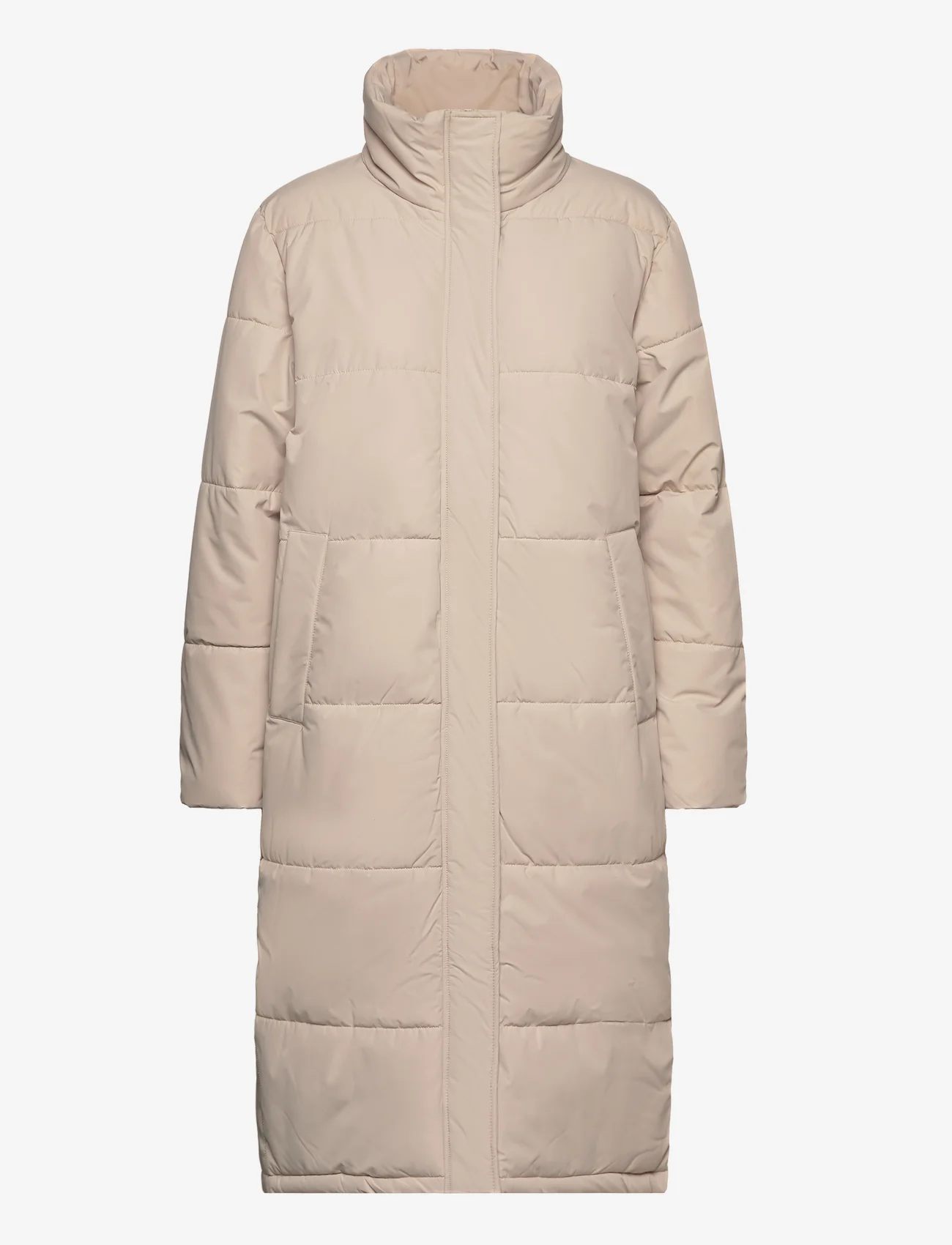 Minus - MSAva Puffer Coat - vinterjakker - sand gray - 0