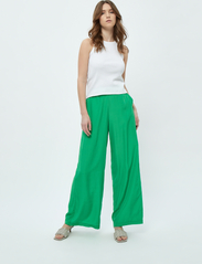Minus - Ayame Pants - wide leg trousers - island green - 2