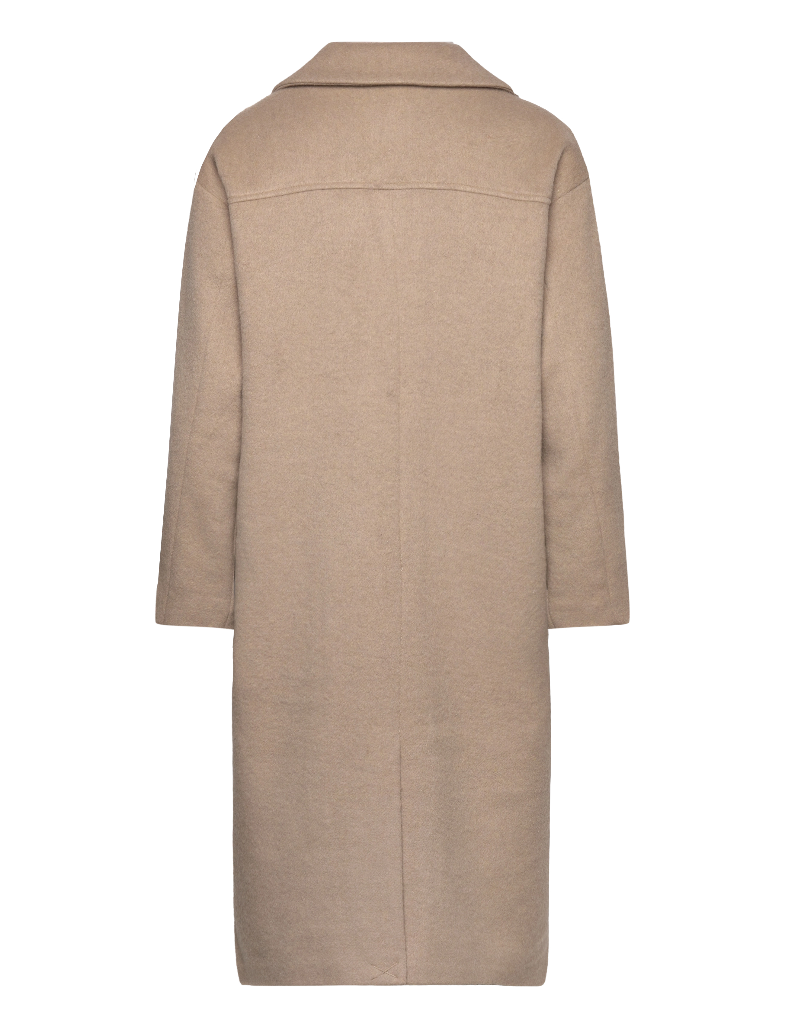 Minus - MSSally Wool Coat - cobblestone - 2