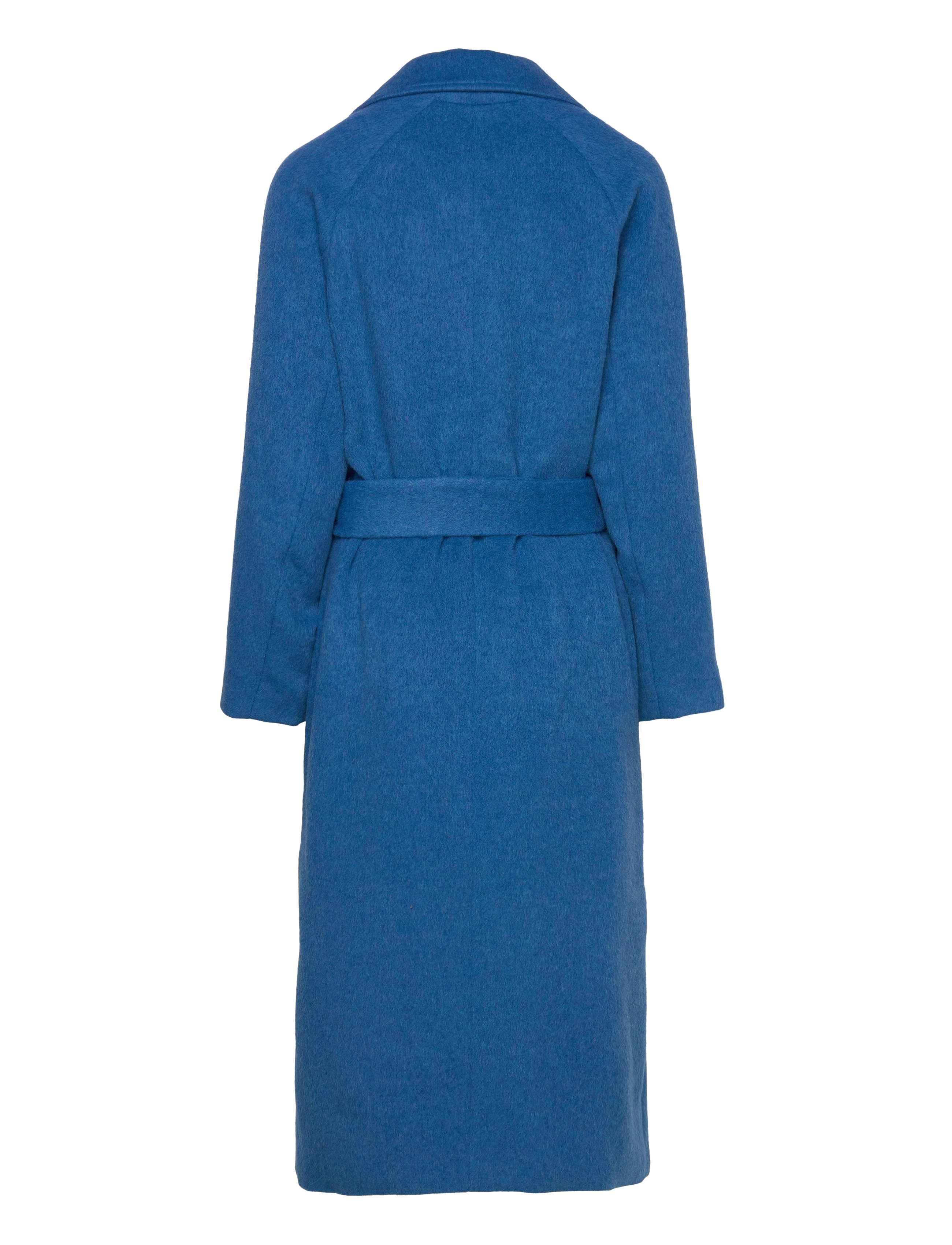 Minus - MSGloria Wool Belted Coat - imperial blue - 2