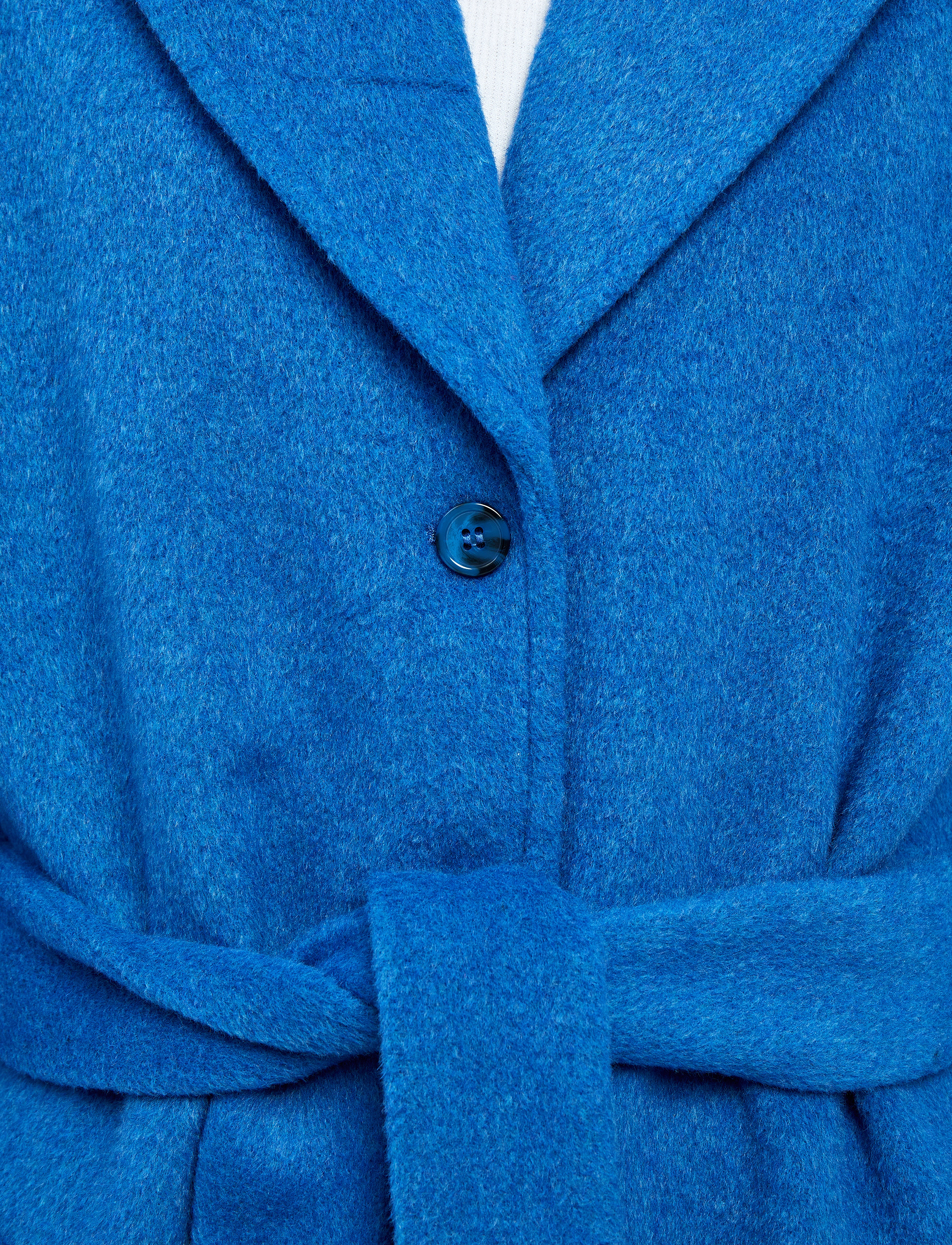 Minus - MSGloria Wool Belted Coat - imperial blue - 5