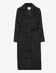 Minus - MSGloria Wool Belted Coat - winter coats - sort - 0