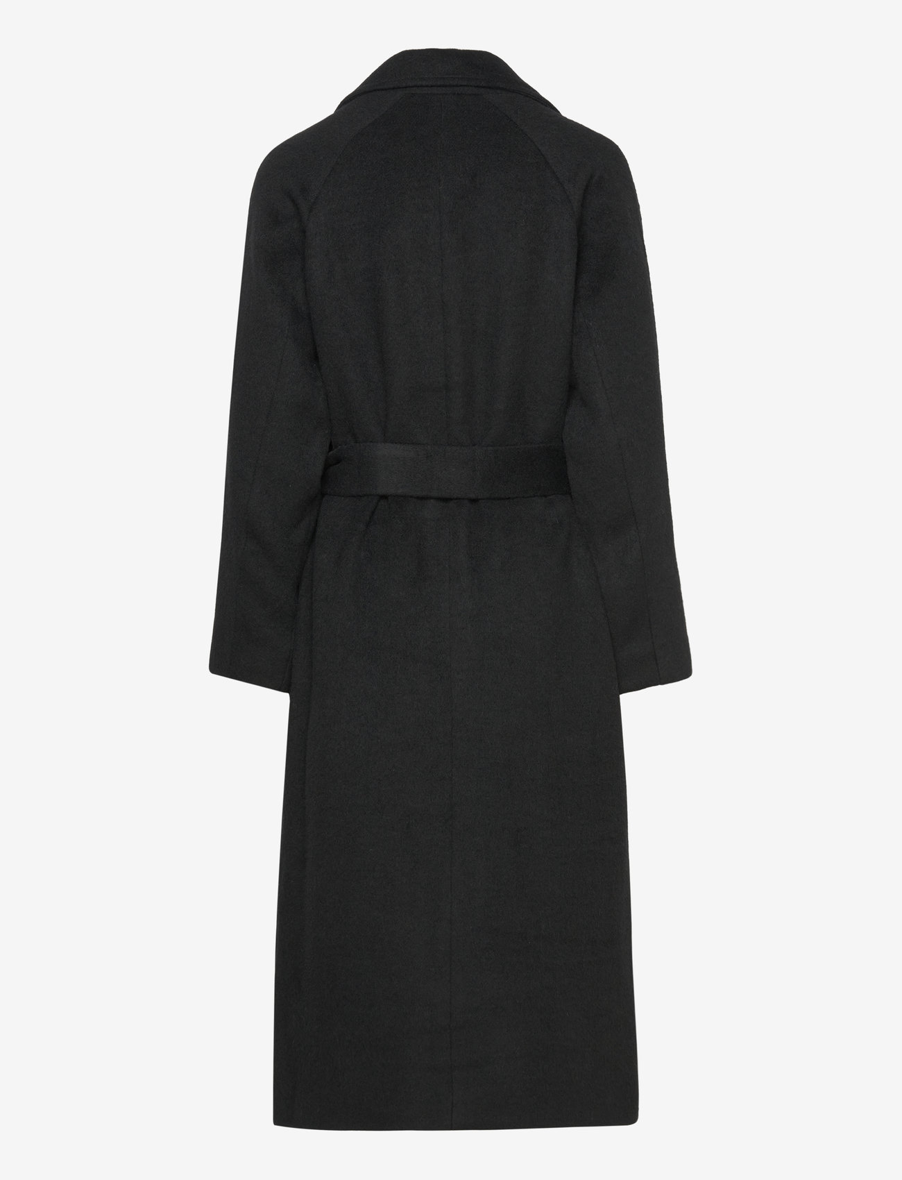 Minus - MSGloria Wool Belted Coat - sort - 2
