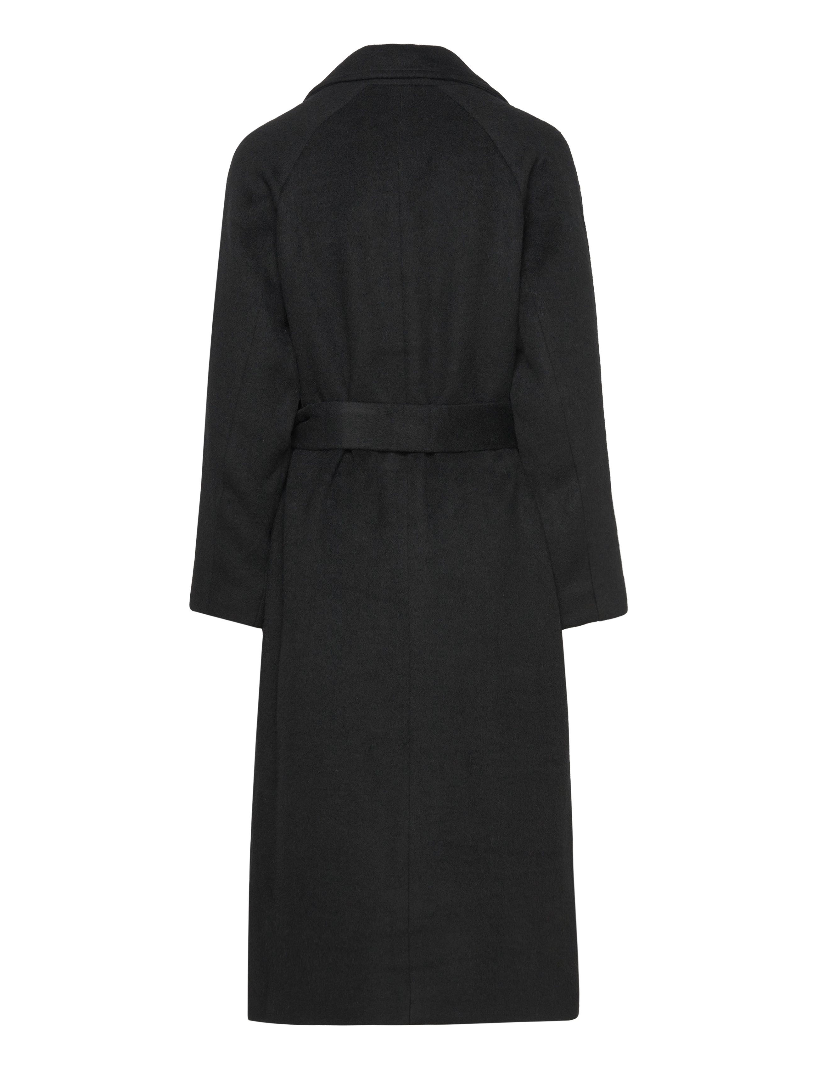 Minus - MSGloria Wool Belted Coat - sort - 2