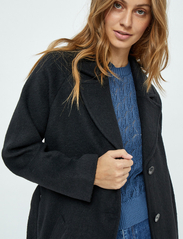 Minus - MSGloria Wool Belted Coat - winter coats - sort - 6