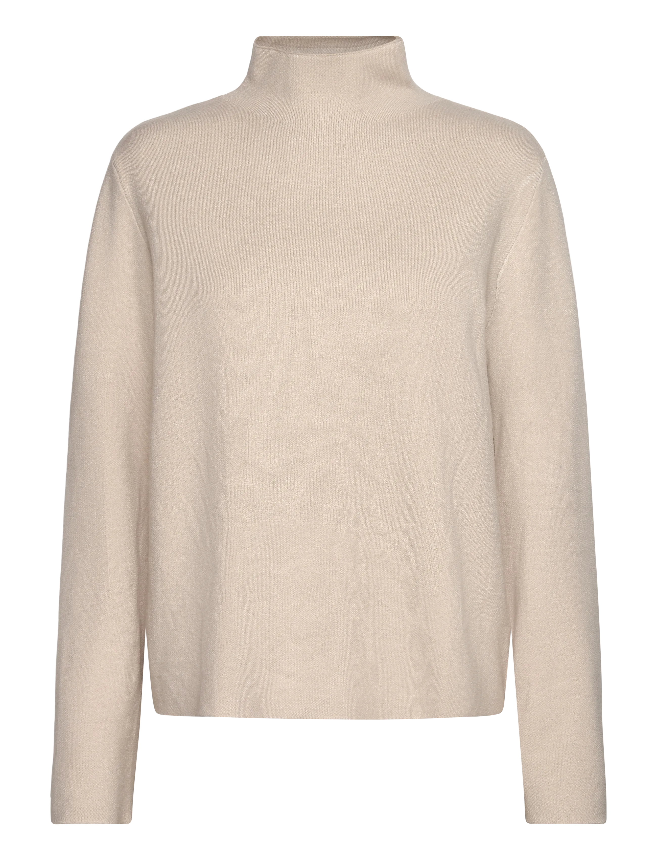 MINUS Mslupi High Neck Knit Pullover Cream - M - Damen