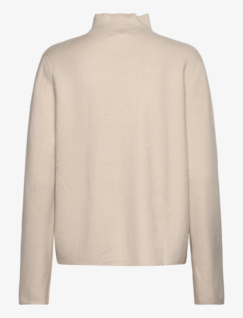 Minus - MSLupi High Neck Knit Pullover - rullekraver - light birch - 1