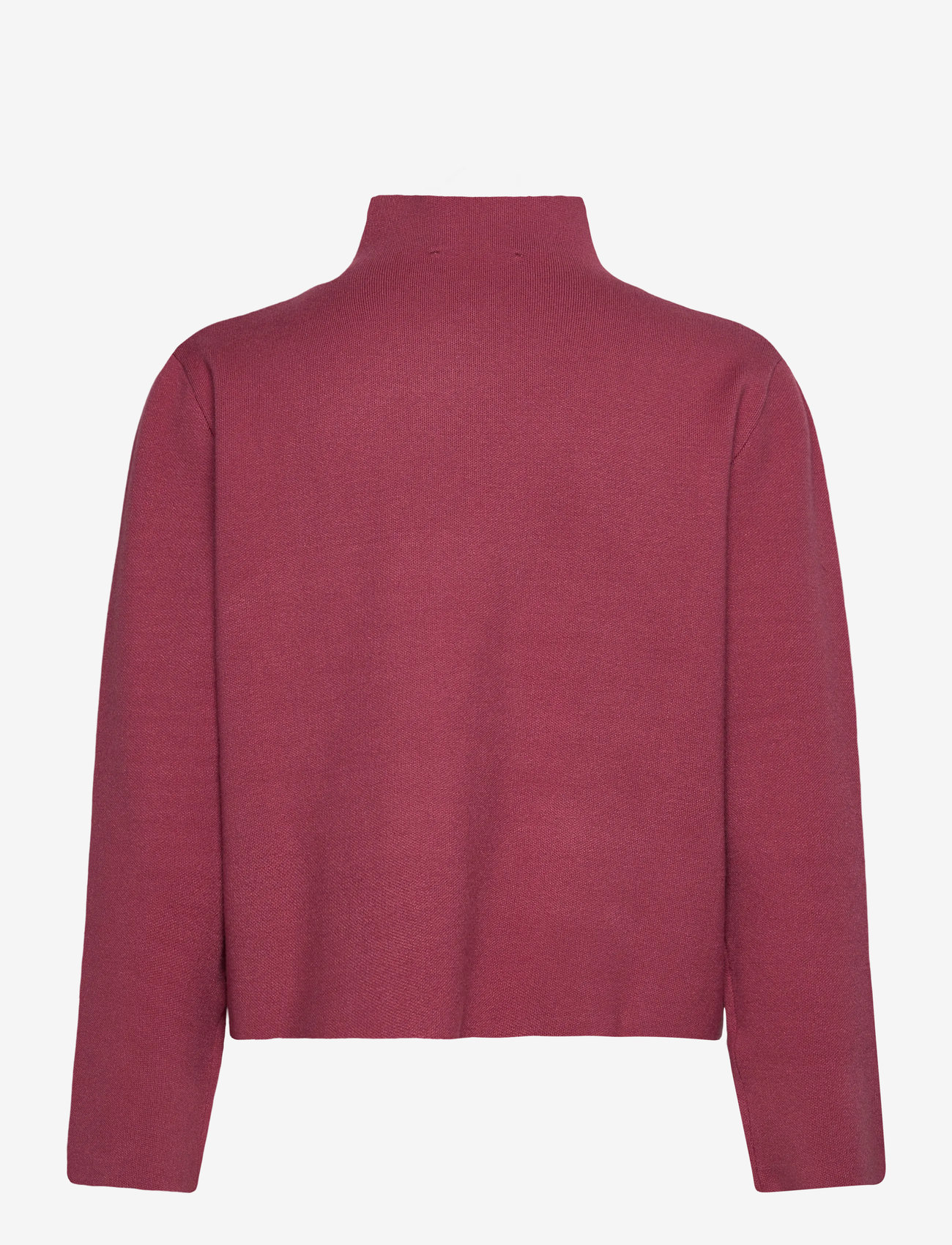 Minus - MSLupi High Neck Knit Pullover - sügisesed riided - roan rouge - 1