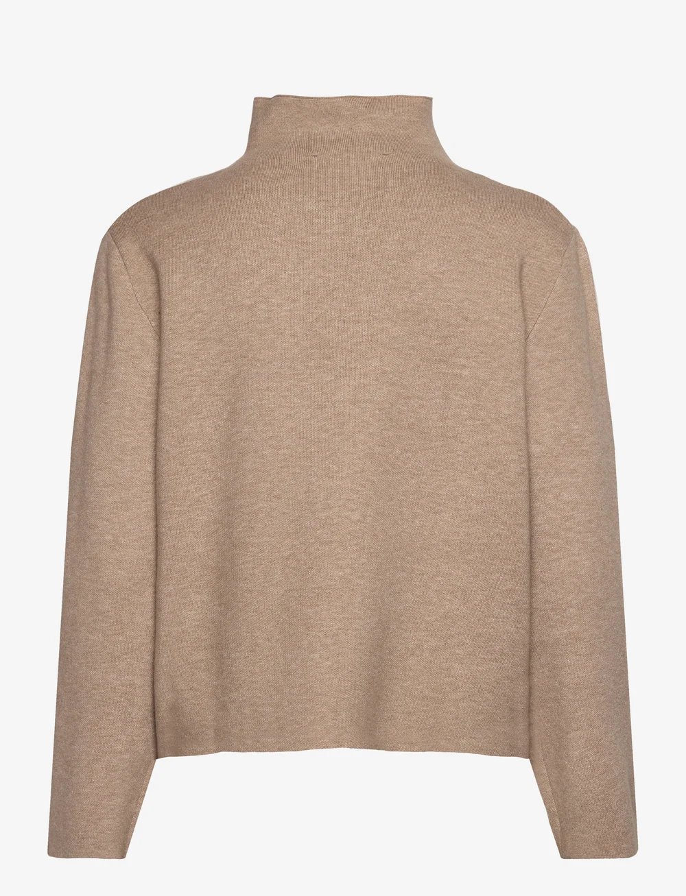 Minus - MSLupi High Neck Knit Pullover - rollkragenpullover - string melange - 1