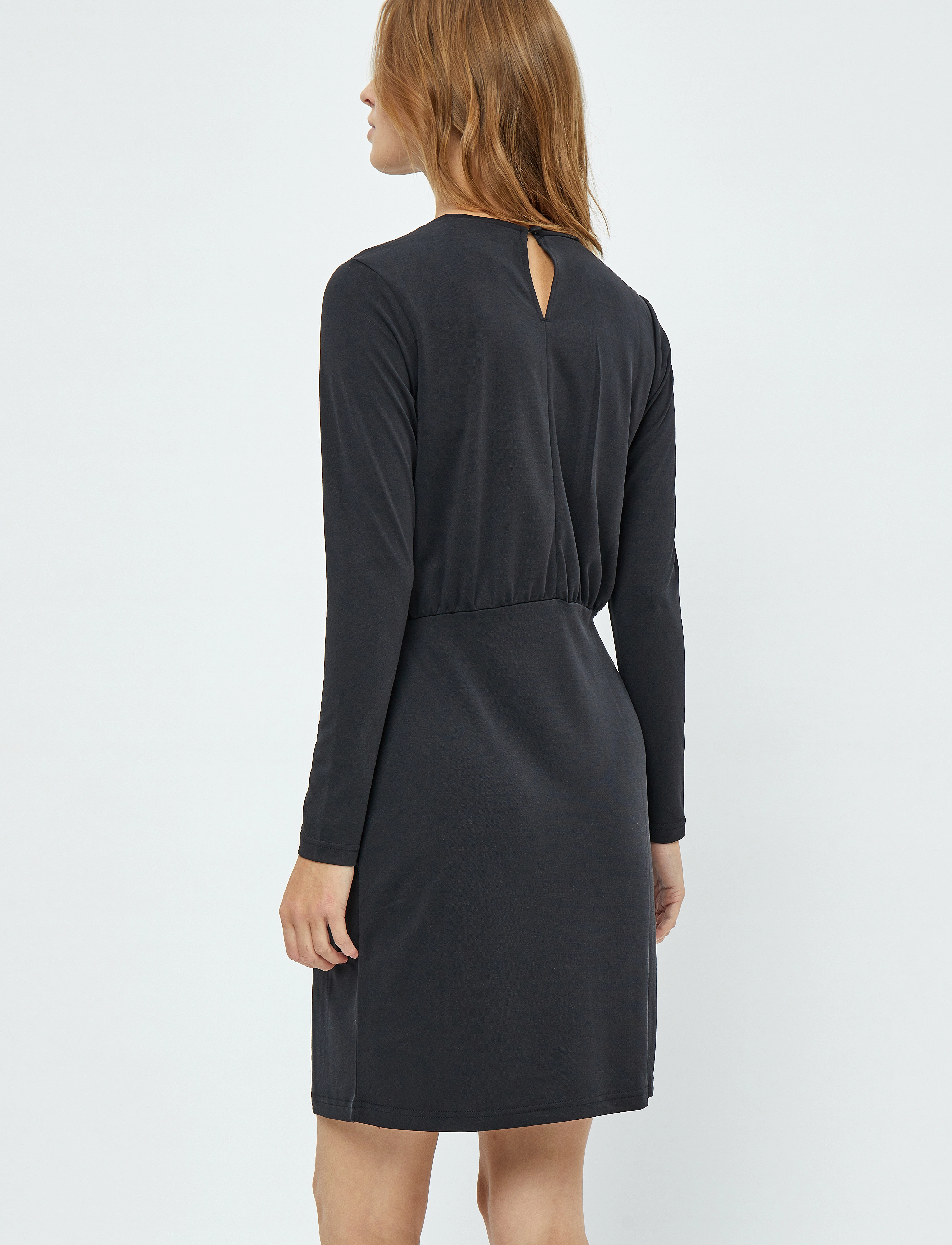 Minus - MSReyna Modal Midi Dress - minikleidid - sort - 4