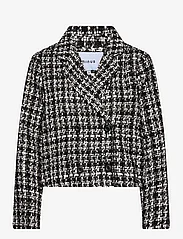 Minus - MSRenete Short Jacket - ballīšu apģērbs par outlet cenām - black checked - 0