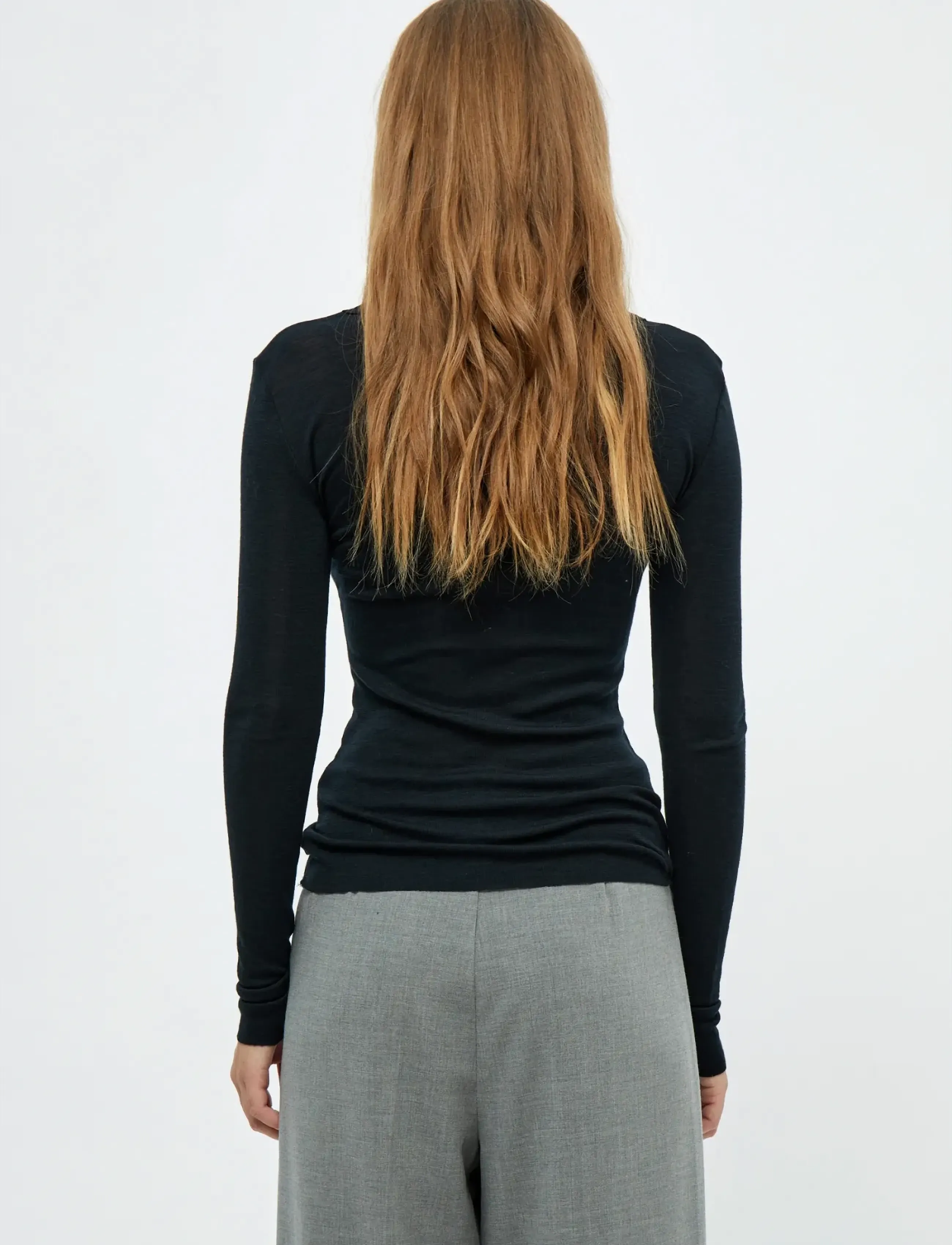 Minus - MSCally Long Sleeve Top - t-shirts met lange mouwen - sort - 3