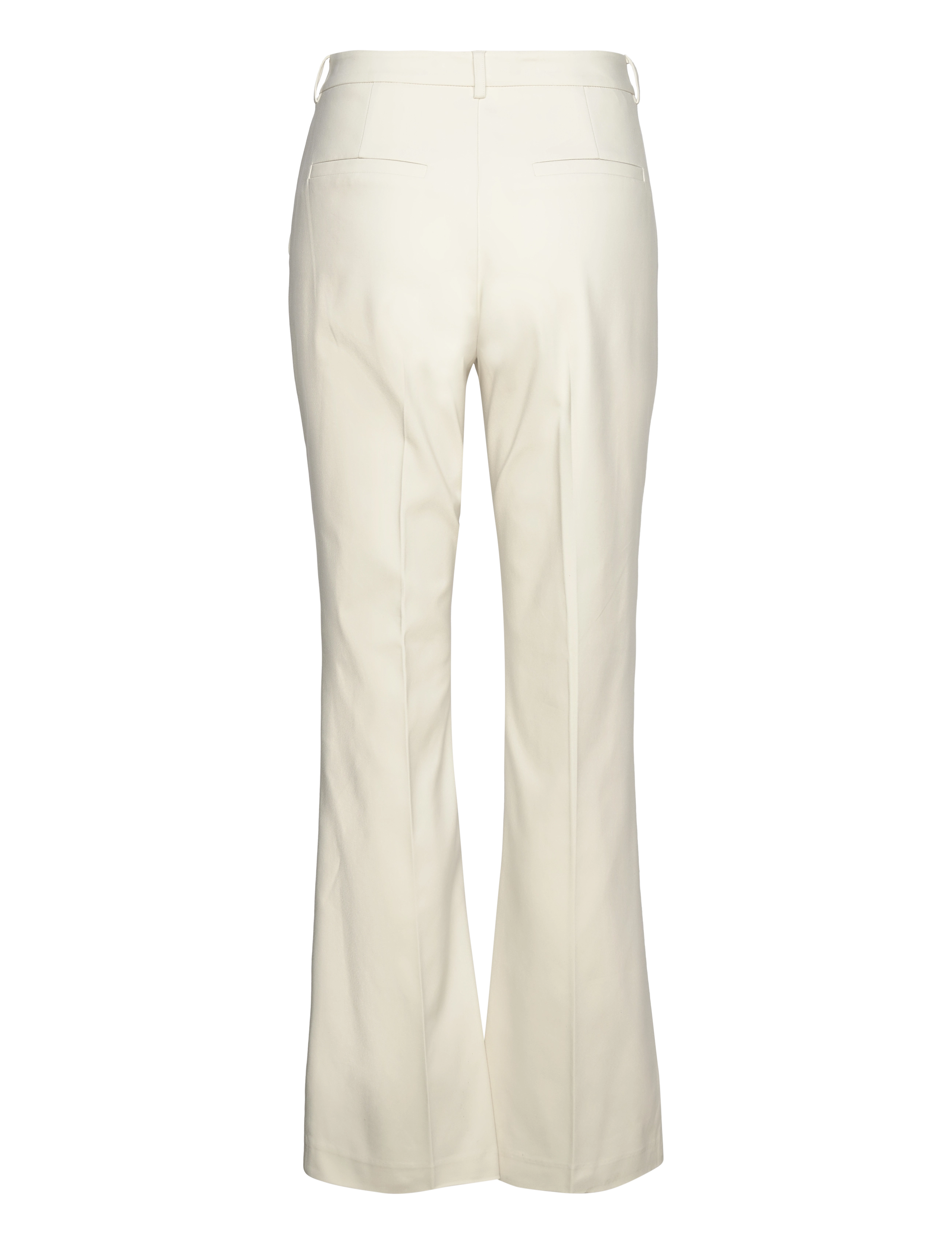 Minus - MSDexa Mid Waisted Flared Pant - naised - light birch - 2