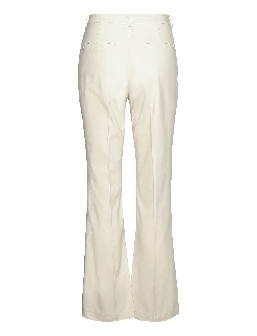 Minus - MSDexa Mid Waisted Flared Pant - schlaghosen - light birch - 2