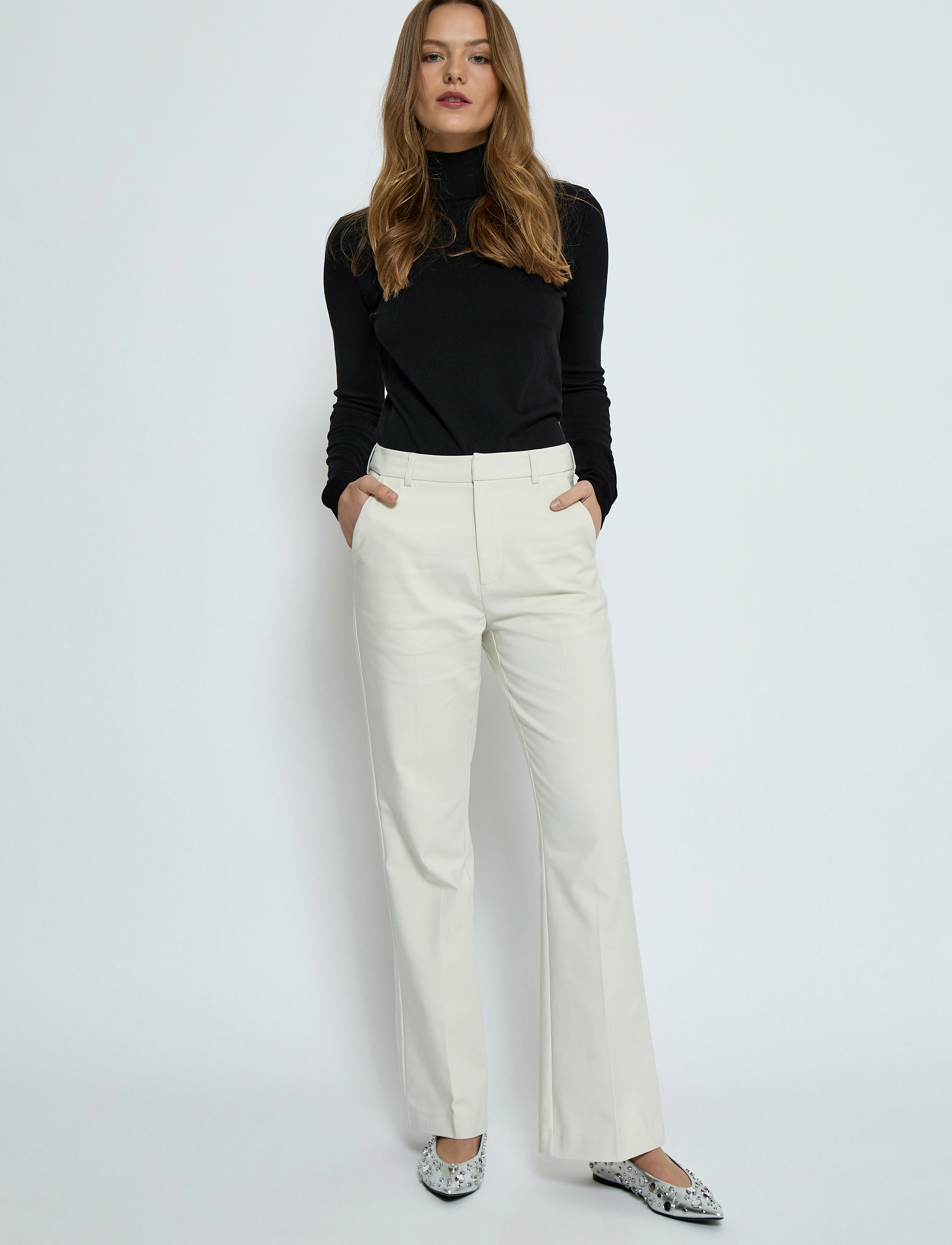 Msdexa Mid Waisted Flared Pant