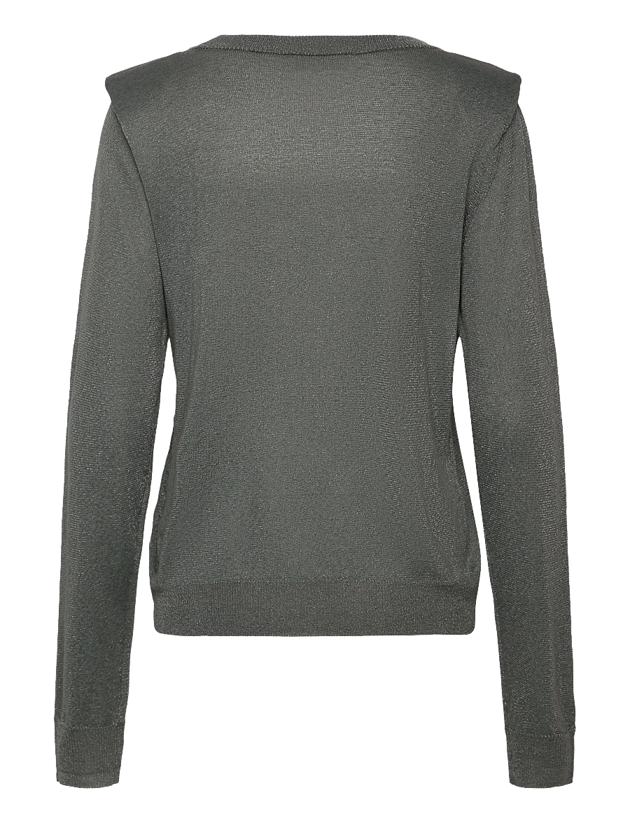 Minus - MSMekira Knit Pullover - gebreide truien - gunmetal metallic - 1