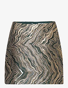 MSEvelina Short Jaquard Skirt, Minus