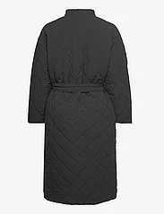 Minus - Naria Padded Wrap Coat - winter coats - sort - 1