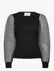 Minus - Nilla Knit Pullover - tröjor - sort - 0