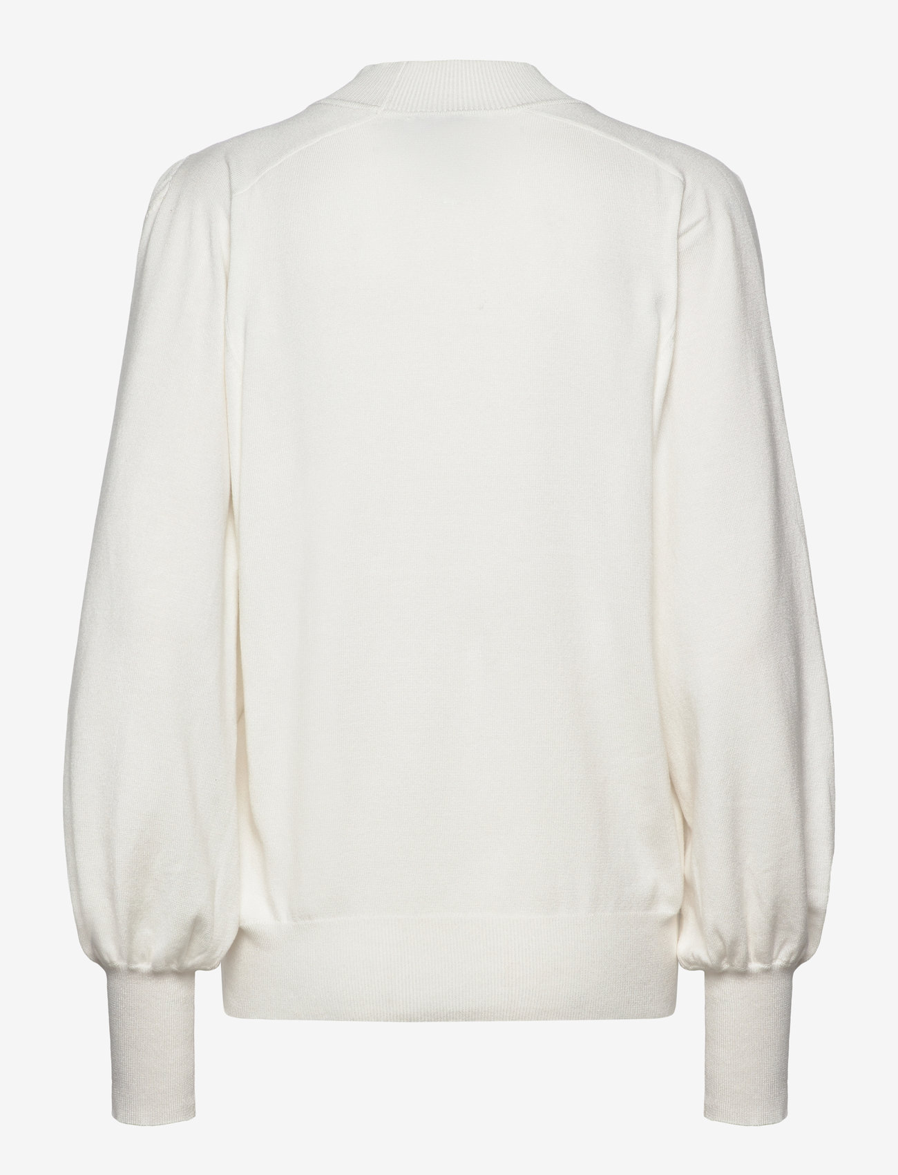 Minus - MSIlma Mock Neck Pullover - broken white - 1