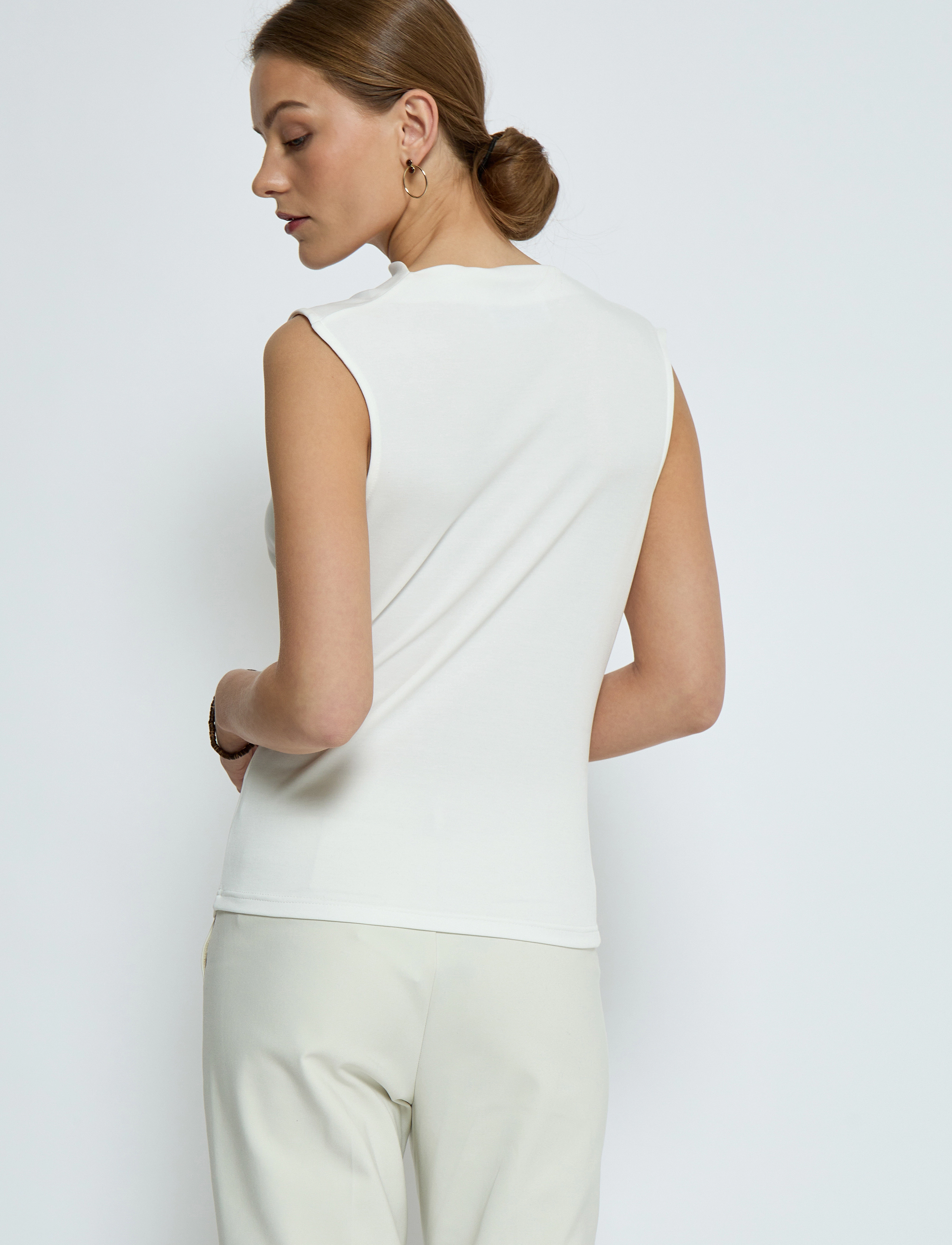 Minus - MSBalma Top - broken white - 3