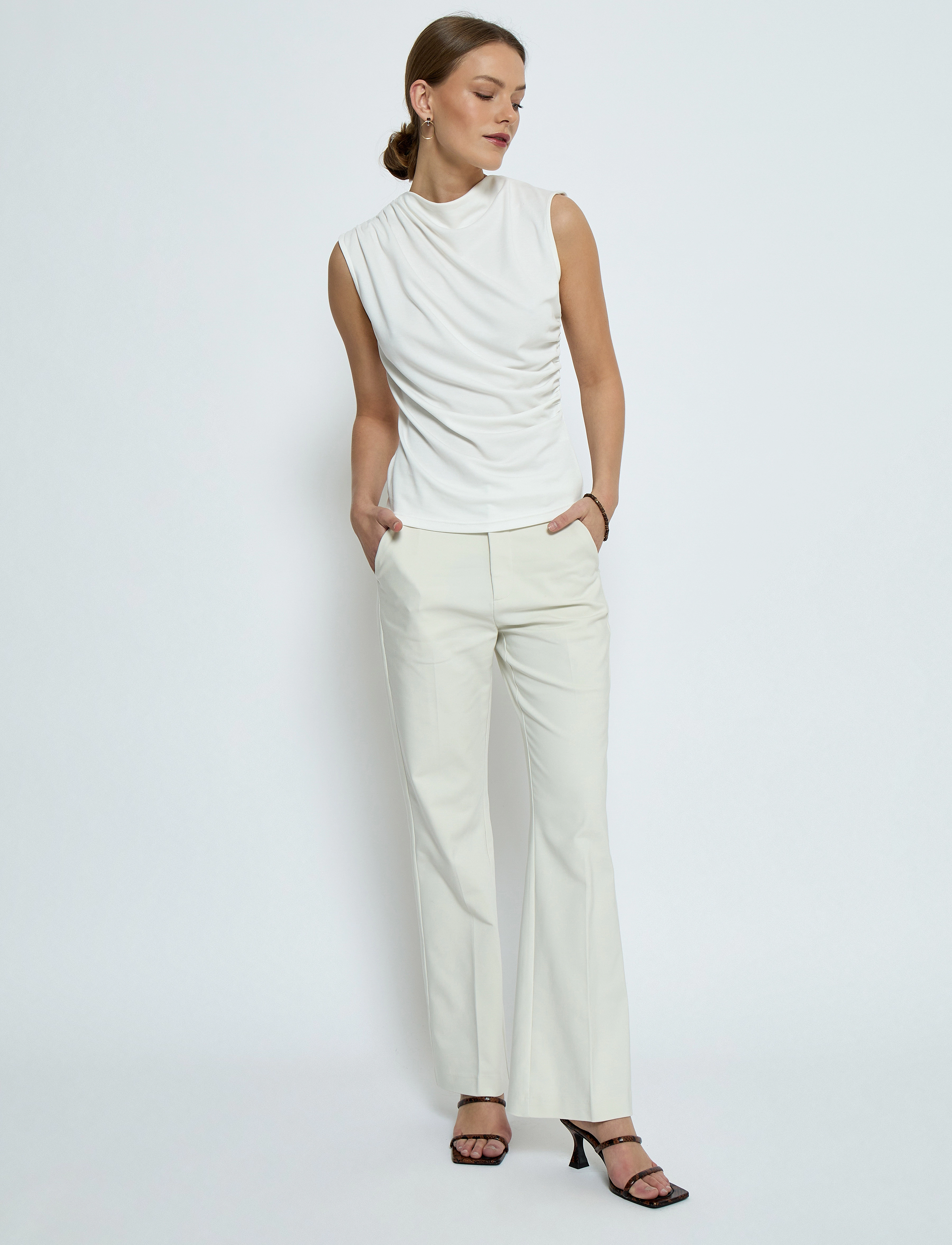 Minus - MSBalma Top - broken white - 4
