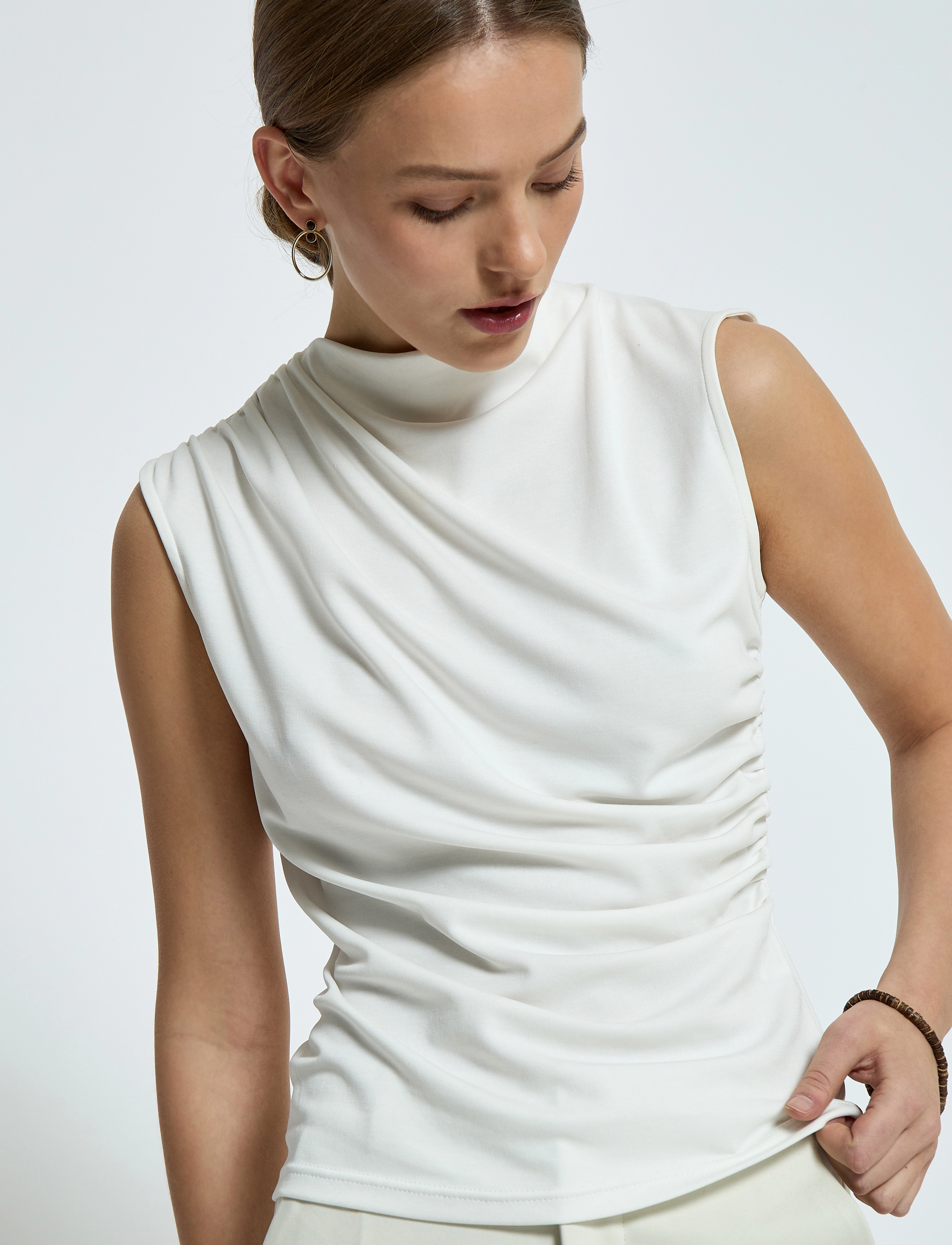 Minus - MSBalma Top - broken white - 5
