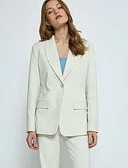 Minus - MSDexa Single Breasted Blazer - ballīšu apģērbs par outlet cenām - light birch - 2