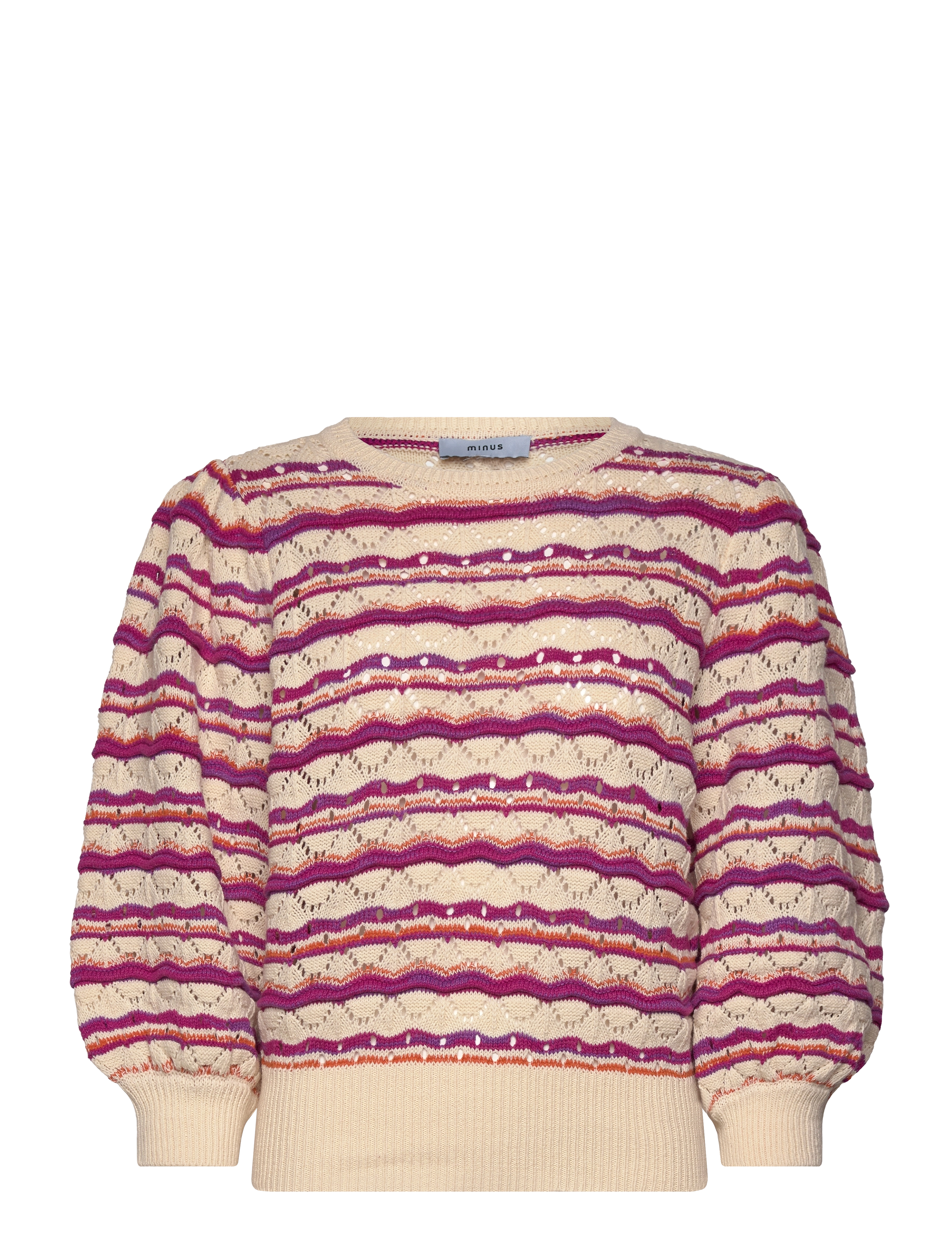 MSKalima Knit Tee - SUMMER FIG STRIPE