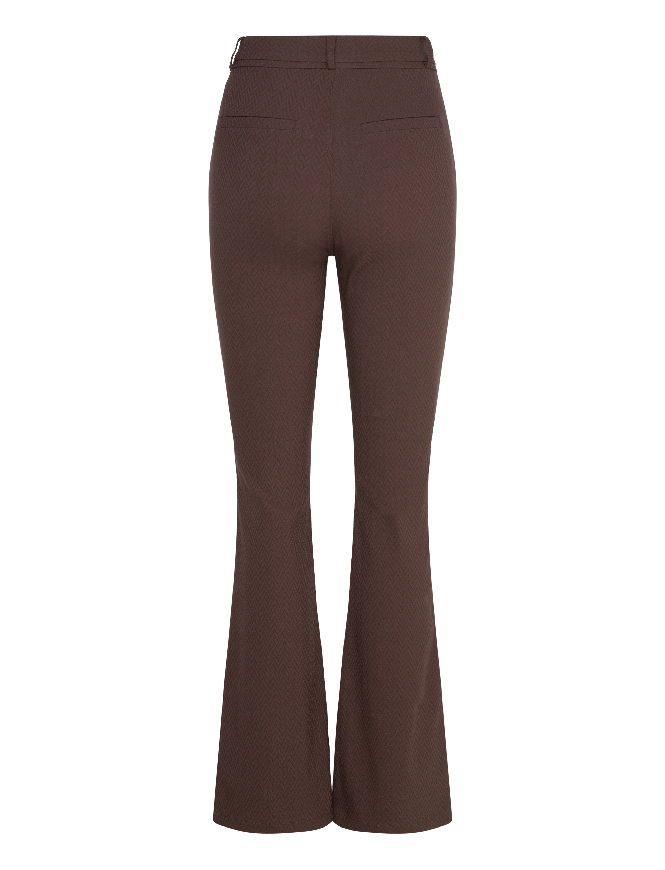 Minus - MSCarma Flared Graphic Pants - dark earth - 2