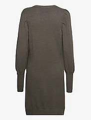 Minus - Anissa Kjole - knitted dresses - beluga green - 1